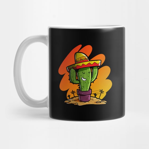 Mexican Cactus by A Comic Wizard